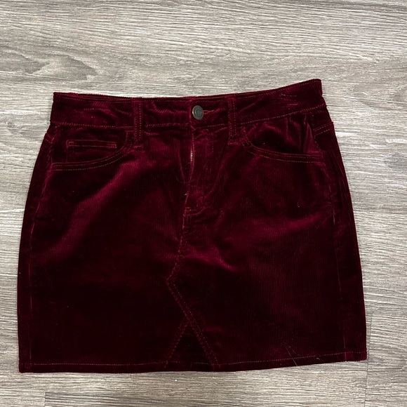 dark red corduroy skirt ♥️ - Picture 1 of 4